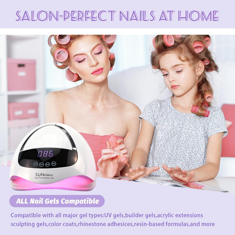 BEENLE size comparison with a hand showing portable salon-grade power
