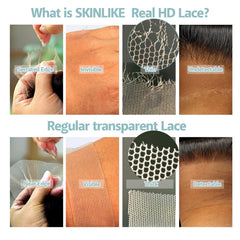 BEEOS pre-plucked hairline close-up demonstrating natural-looking graduated edge