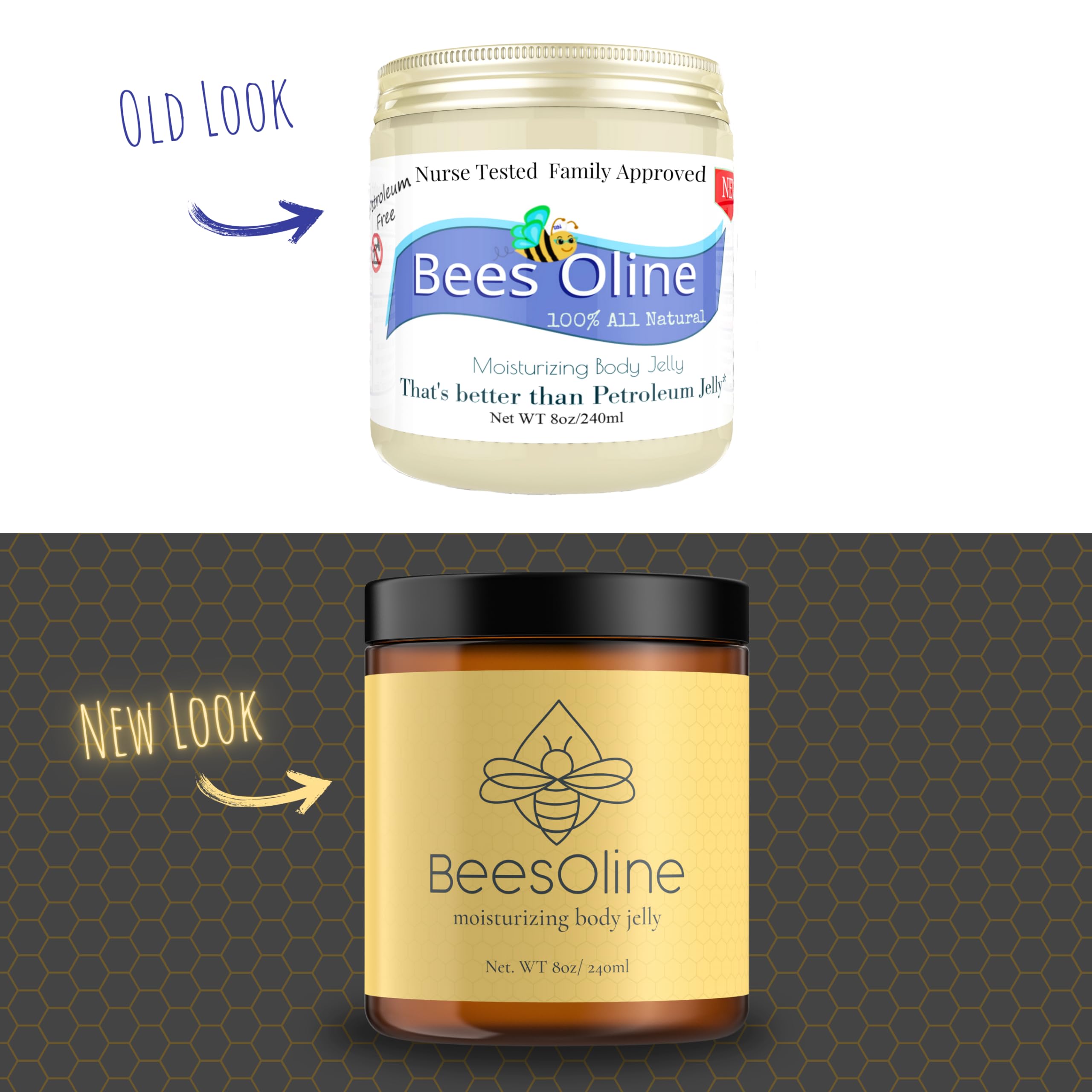 BeesOline texture close-up highlighting creamy beeswax consistency for smooth application