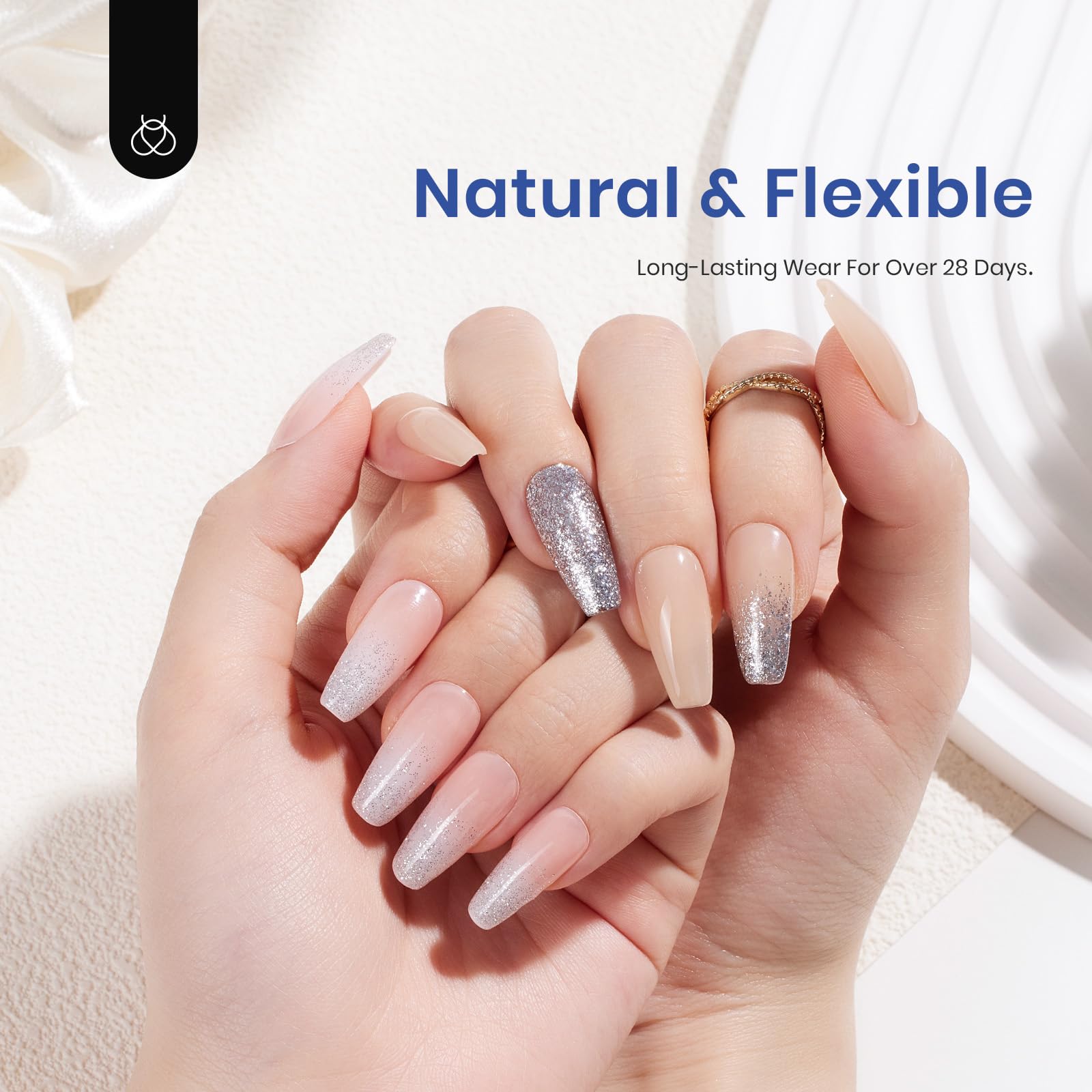 Beetles Gel Polish 7.5ml glue applicator for versatile use
