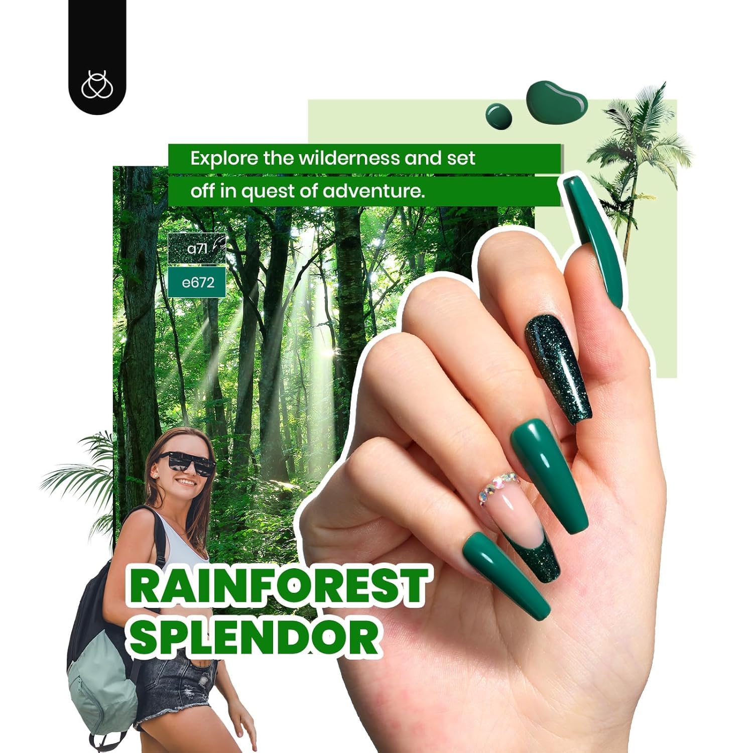 beetles application in use under lamp demonstrating efficient curing