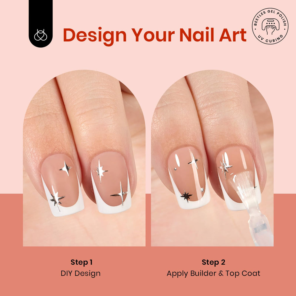 beetles nail pusher and file detail for precise prep and application