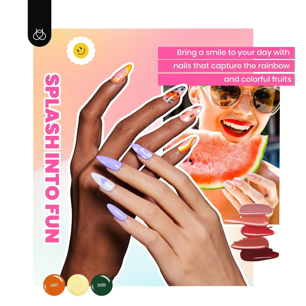 beetles base and top coats plus matte and glitter finishes for versatile results
