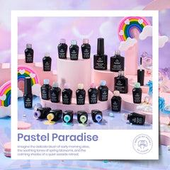 beetles gel polish bottle closeup label showing product details and precise application benefit