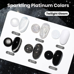 beetles bottle closeup with silver cat eye label highlighting magnetic finish benefit