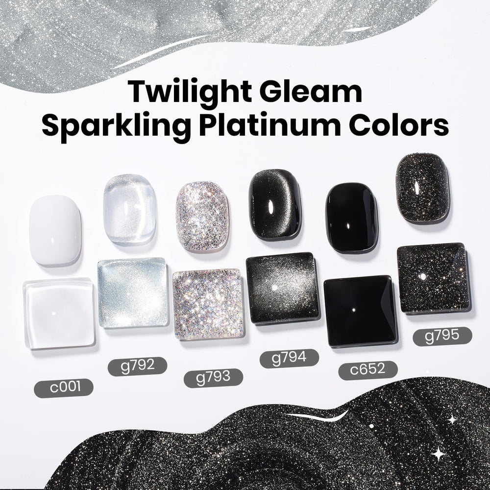 beetles glossy finished manicure on table highlighting high-shine look benefit