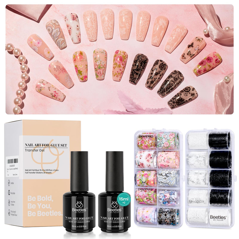 Beetles product displayed in a nail studio setting showing professional readiness