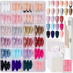beetles Gel Polish front packaging showing 24 color variety and included tools