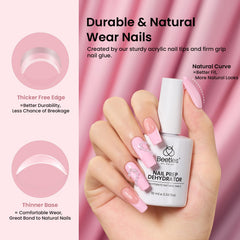 beetles gel half-matte texture detail for stronger adhesion