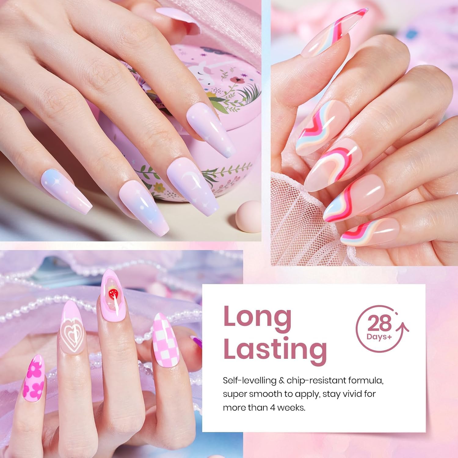 Beetles gel polish in salon use being applied for durable manicure and professional finish