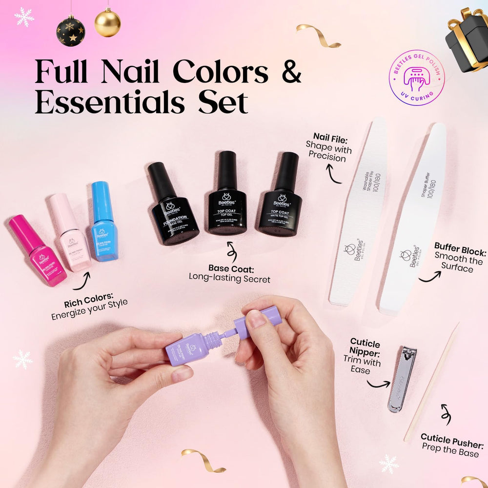 Beetles Gel Polish gift-ready packaging styled for presentable gifting