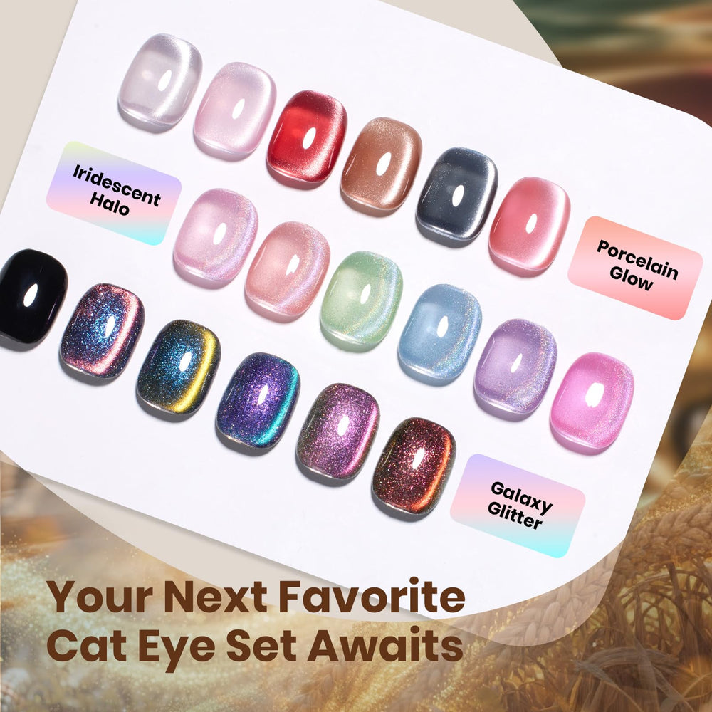 Beetles Gel Polish lifestyle scene with fall leaves and manicure showcasing seasonal styling