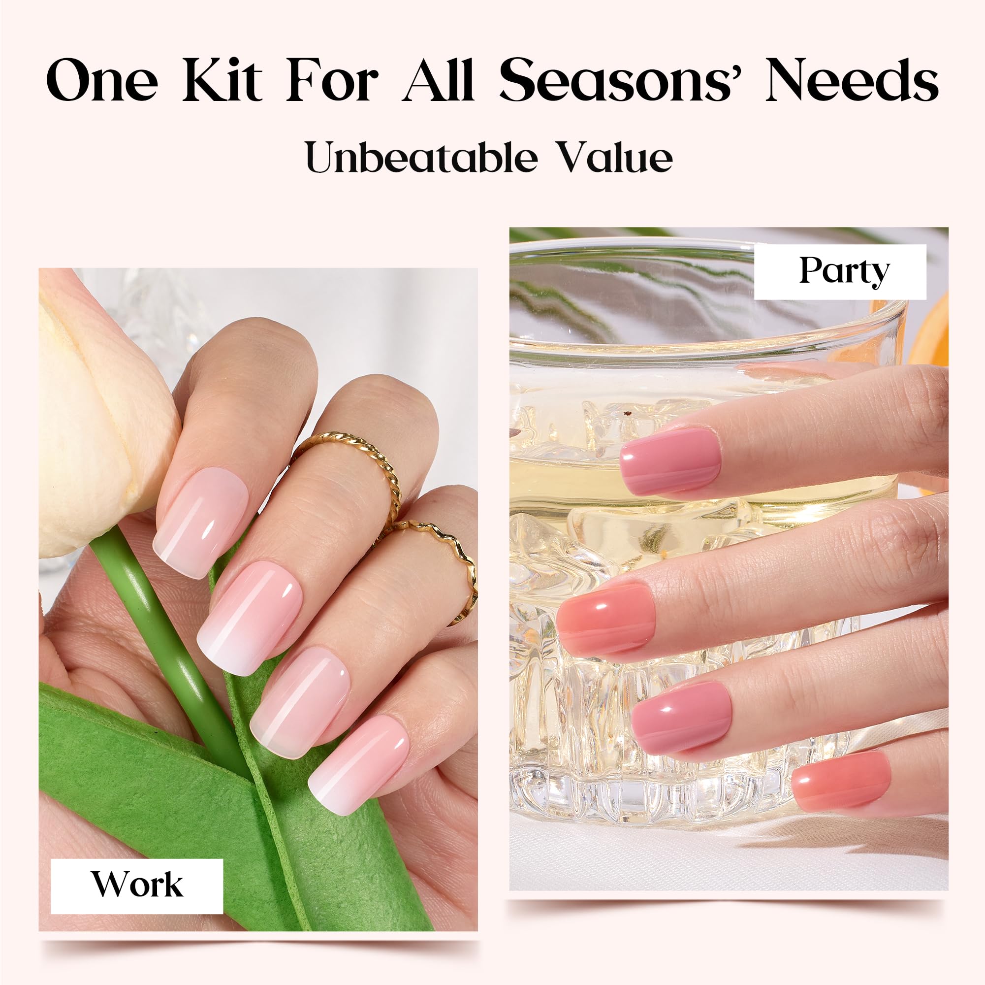 beetles gel polish hand application demonstrating quick, neat wear