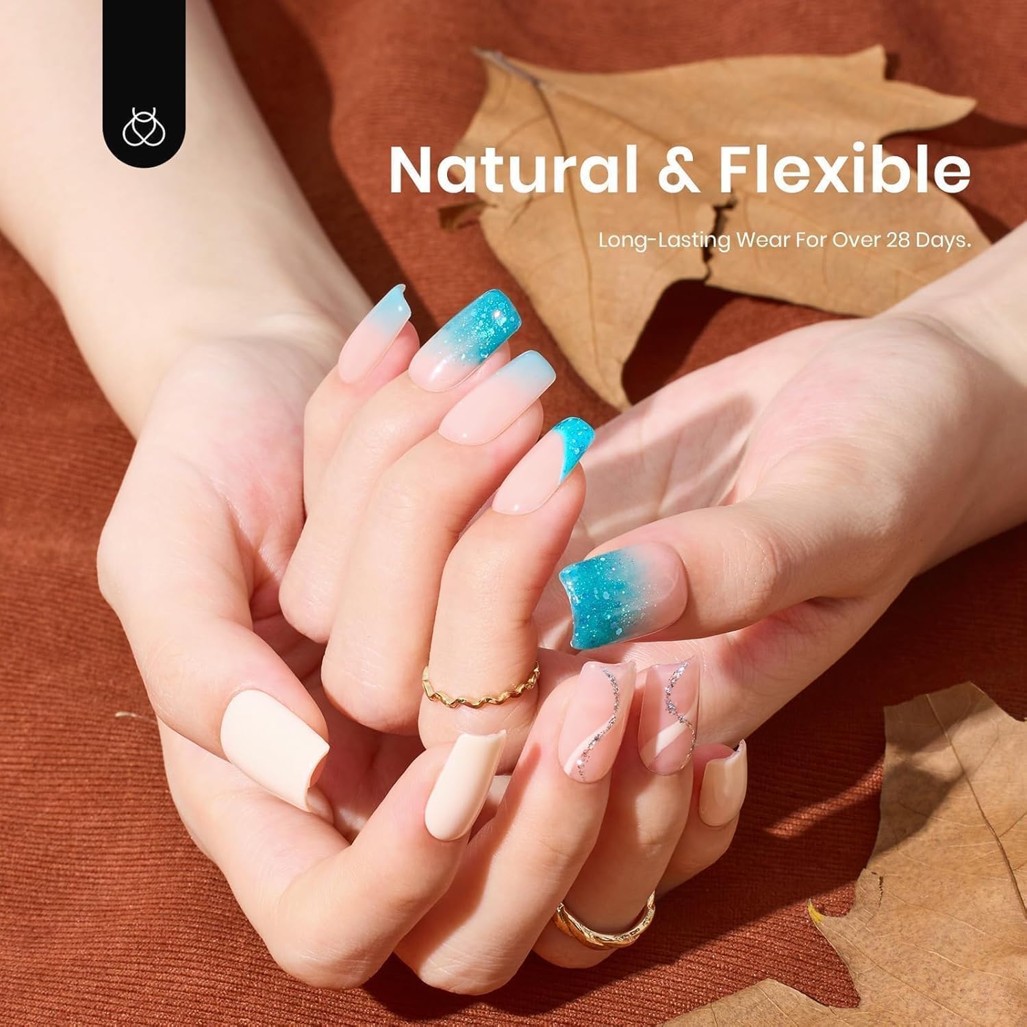 beetles lifestyle scene of at-home manicure offering salon-style results