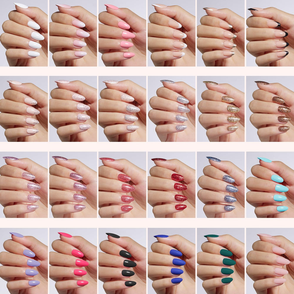 beetles Gel Polish nails worn in a party scene demonstrating polished results