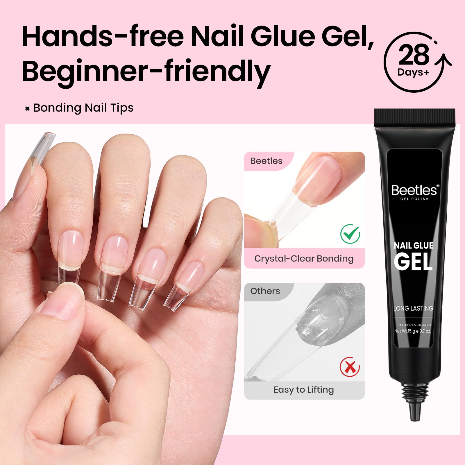 beetles nail tools set with clipper and file for precise shaping