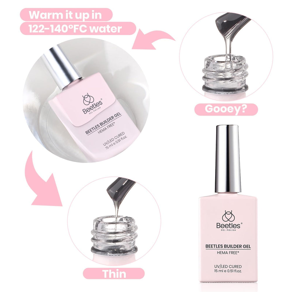 beetles finished glossy salon nails demonstrating durable shine