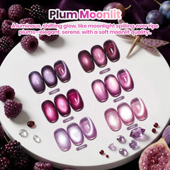 beetles six shade swatch displayed on nail wheel for color selection benefit