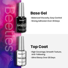 Beetles bottles beside ruler showing 20ml size for salon efficiency and fewer replacements