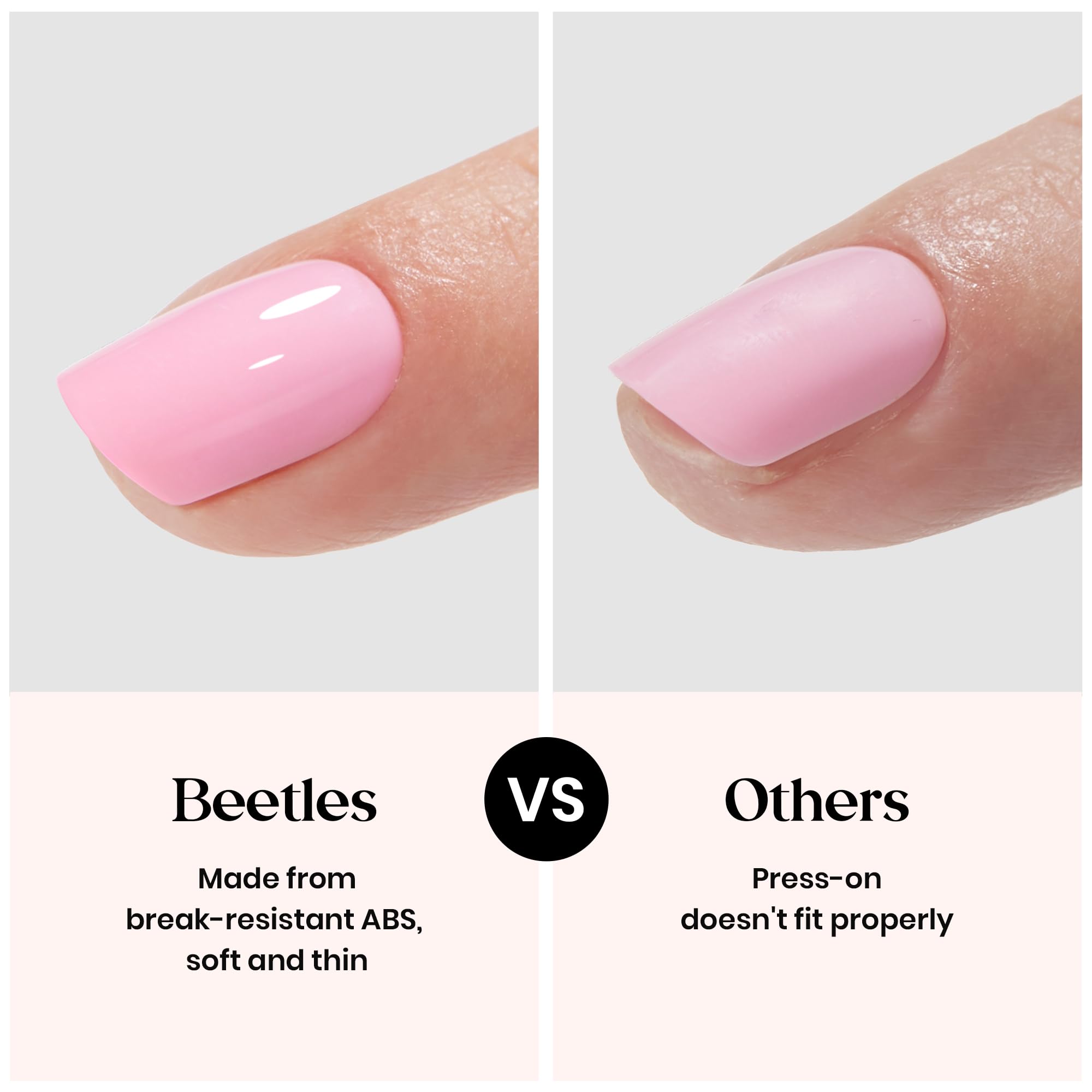 beetles gel polish stickers and French tips detail for DIY designs
