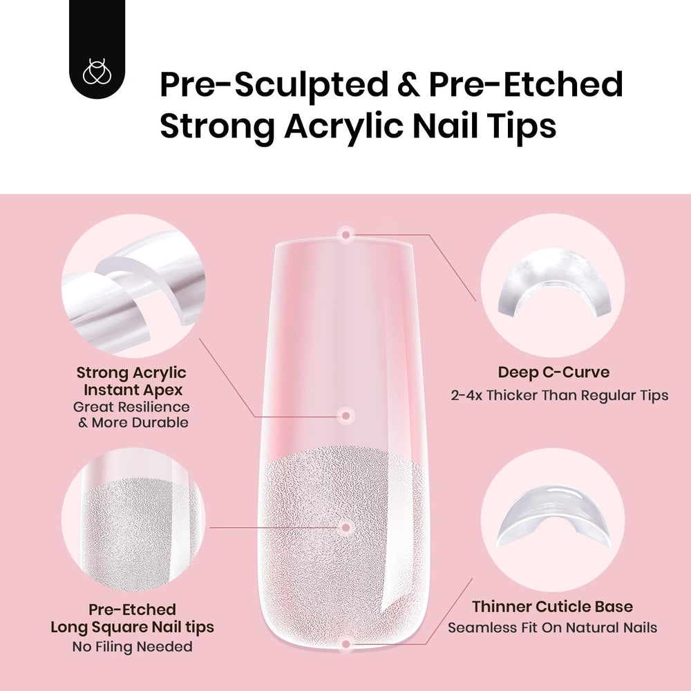 beetles thickness comparison showing sturdier tip texture for an acrylic-like feel