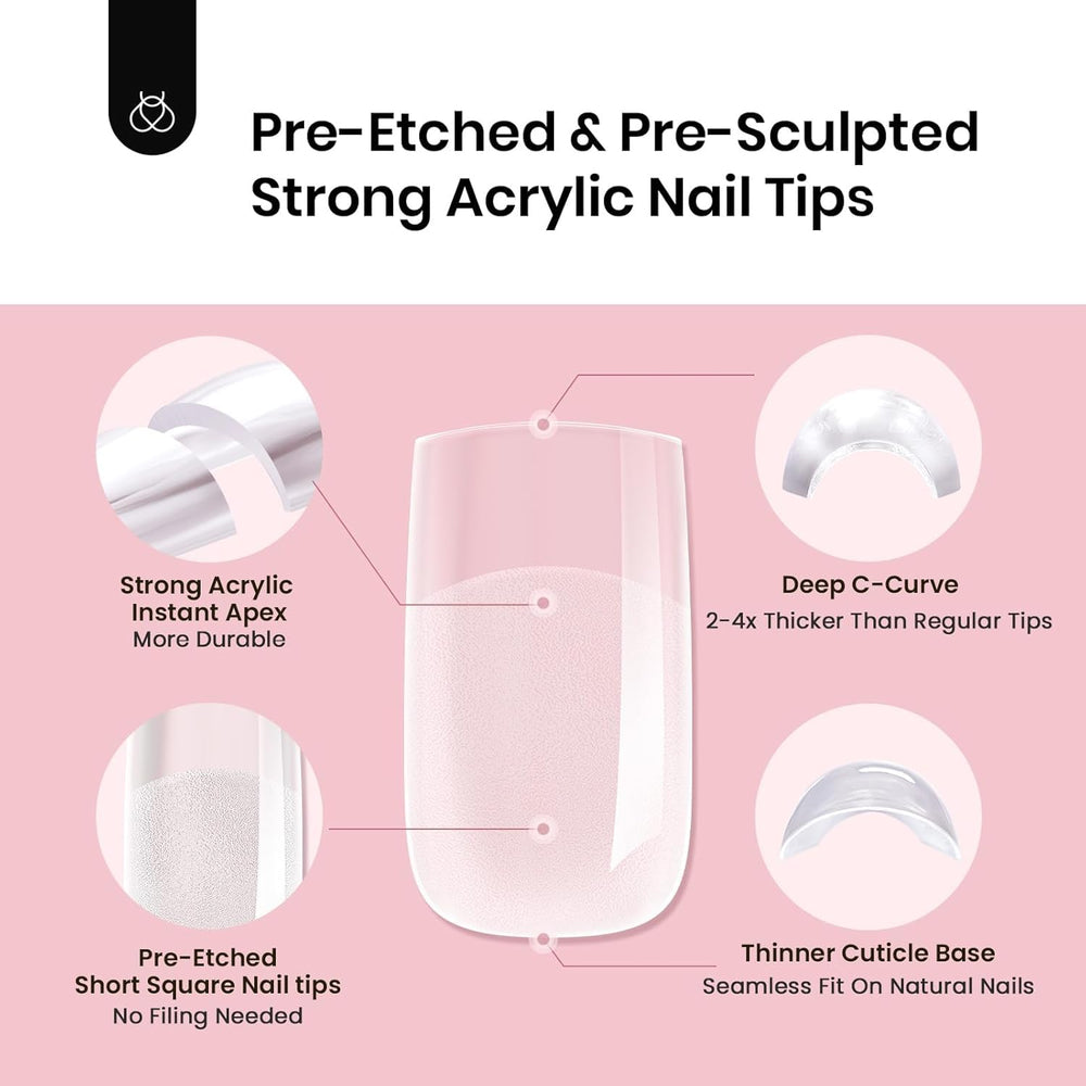 Beetles Gel Polish filed seam close-up demonstrating smooth blend and professional finish