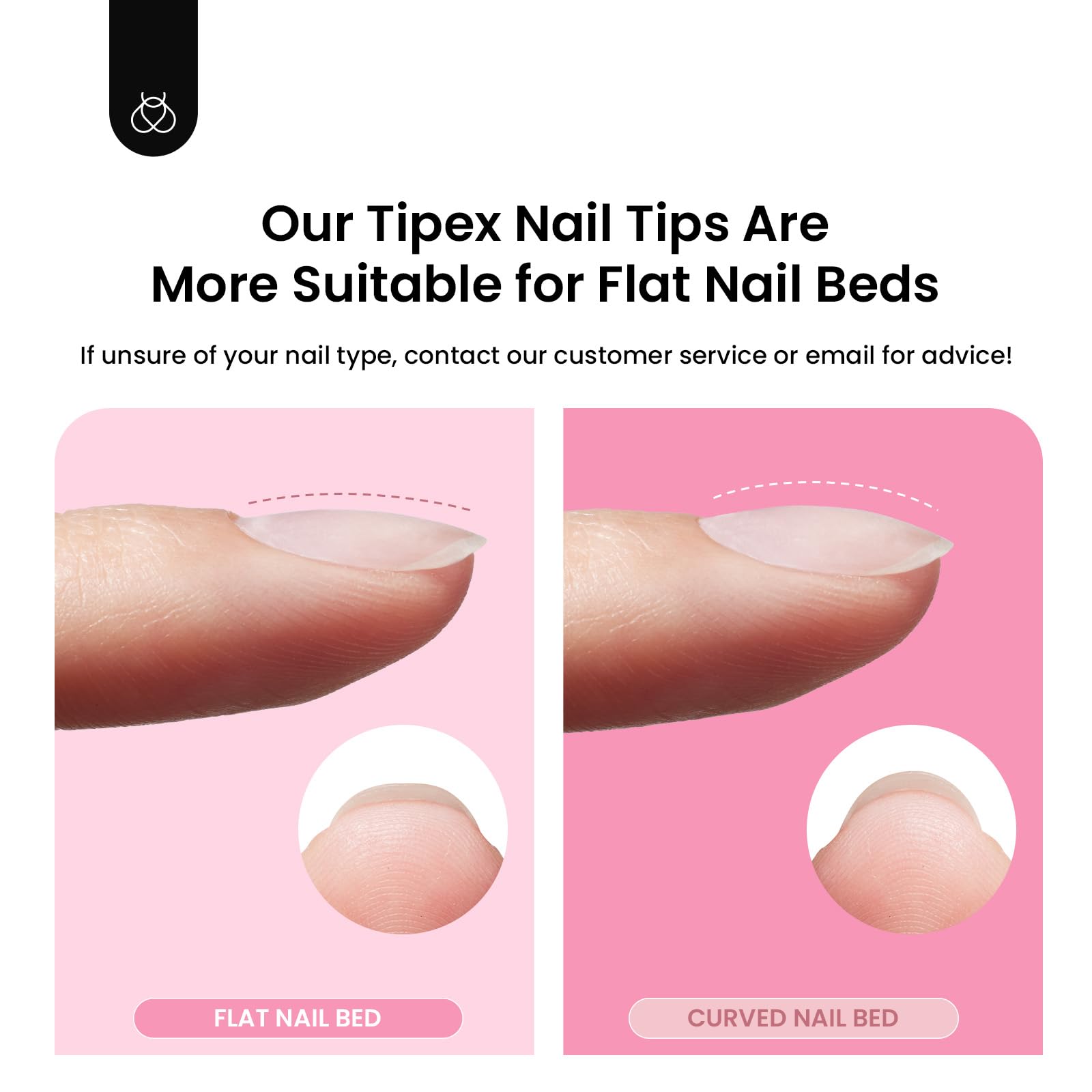 beetles Tipex gentle filing and shaping demonstration for neat edges