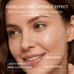 Beewink balm used on lips and neck to hydrate and improve texture