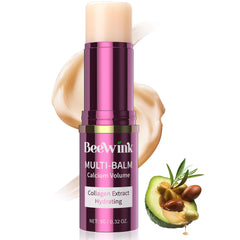 Beewink balm stick front packaging showing product and brand benefits