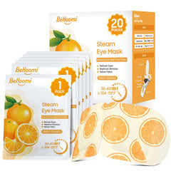 BeHoomi front packaging showing 20-pack orange box and benefits