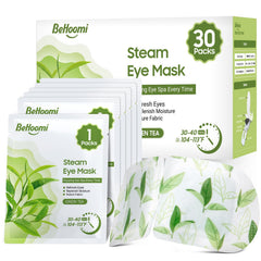BeHoomi front packaging showing 30-pack and green tea scent benefit