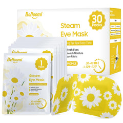 BeHoomi front packaging showing 30-pack and chamomile scent for convenience