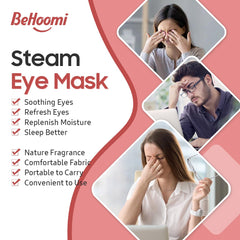 BeHoomi mask in hand showing size and portability benefit