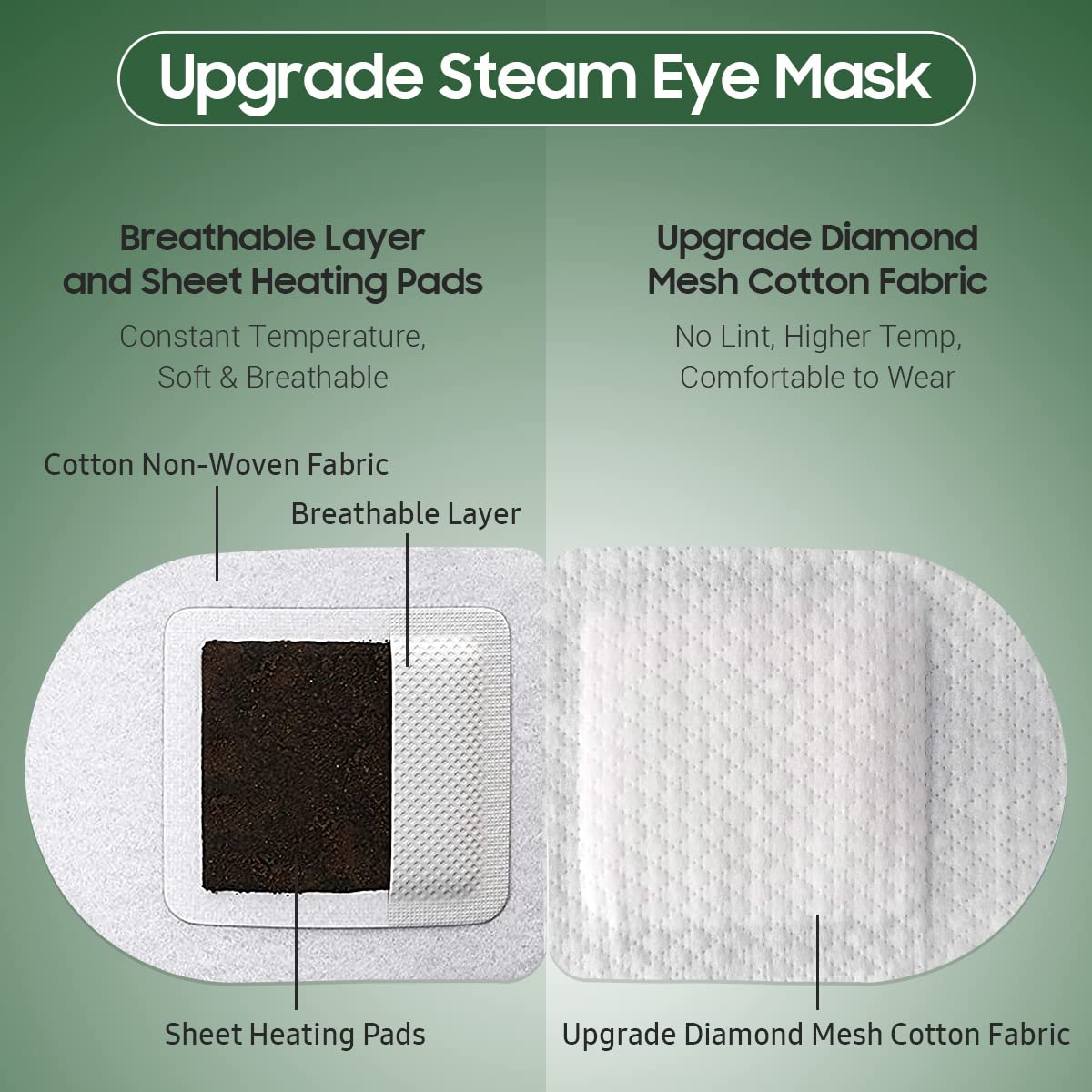 BeHoomi mask beside a hand showing size and portable travel convenience