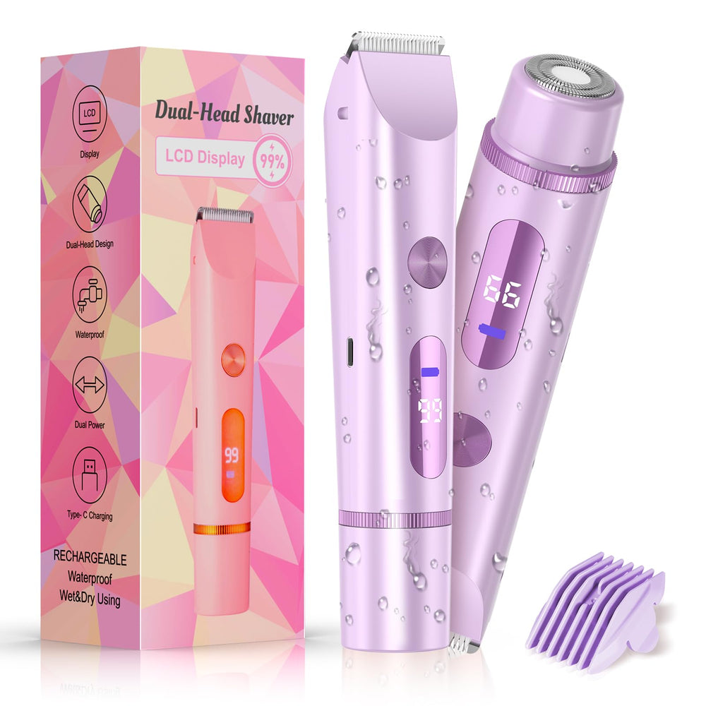 BEIDUONA front packaging showing purple trimmer and features for easy identification