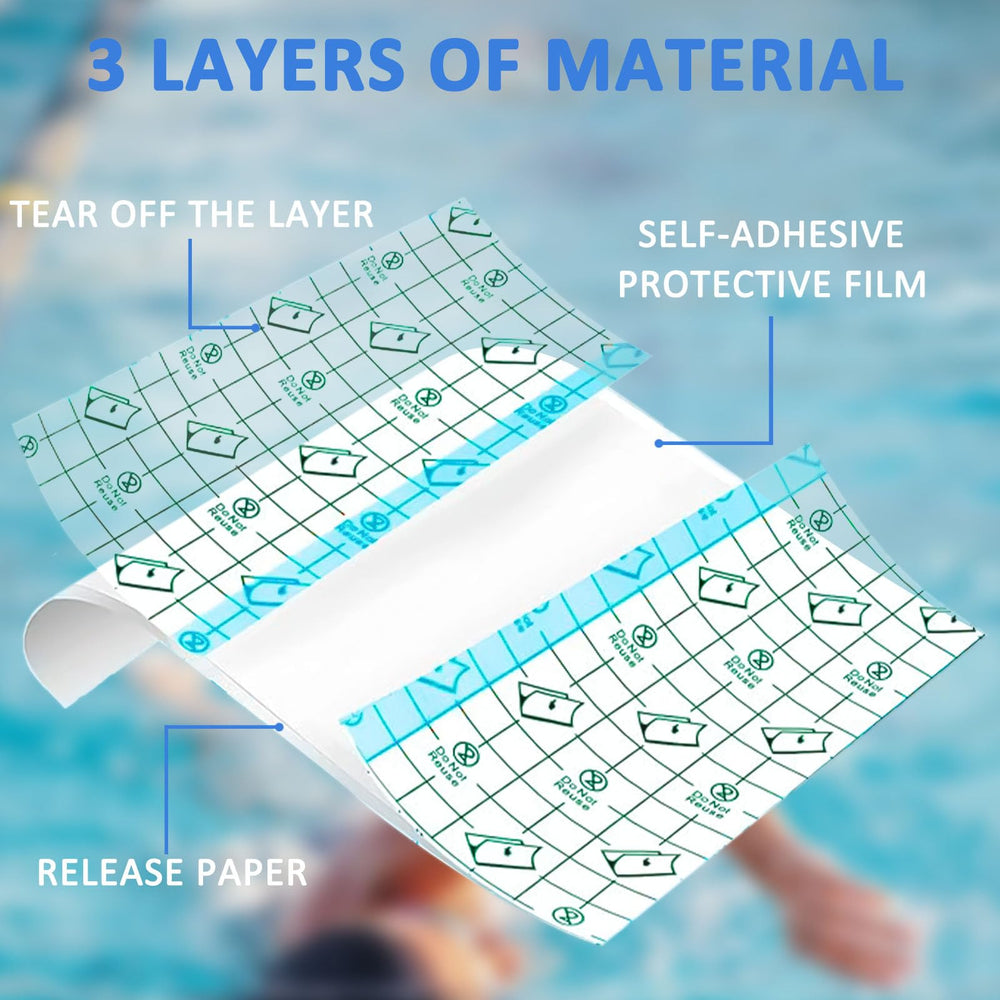 Beieverluck close-up of clear PU film texture showing breathable barrier