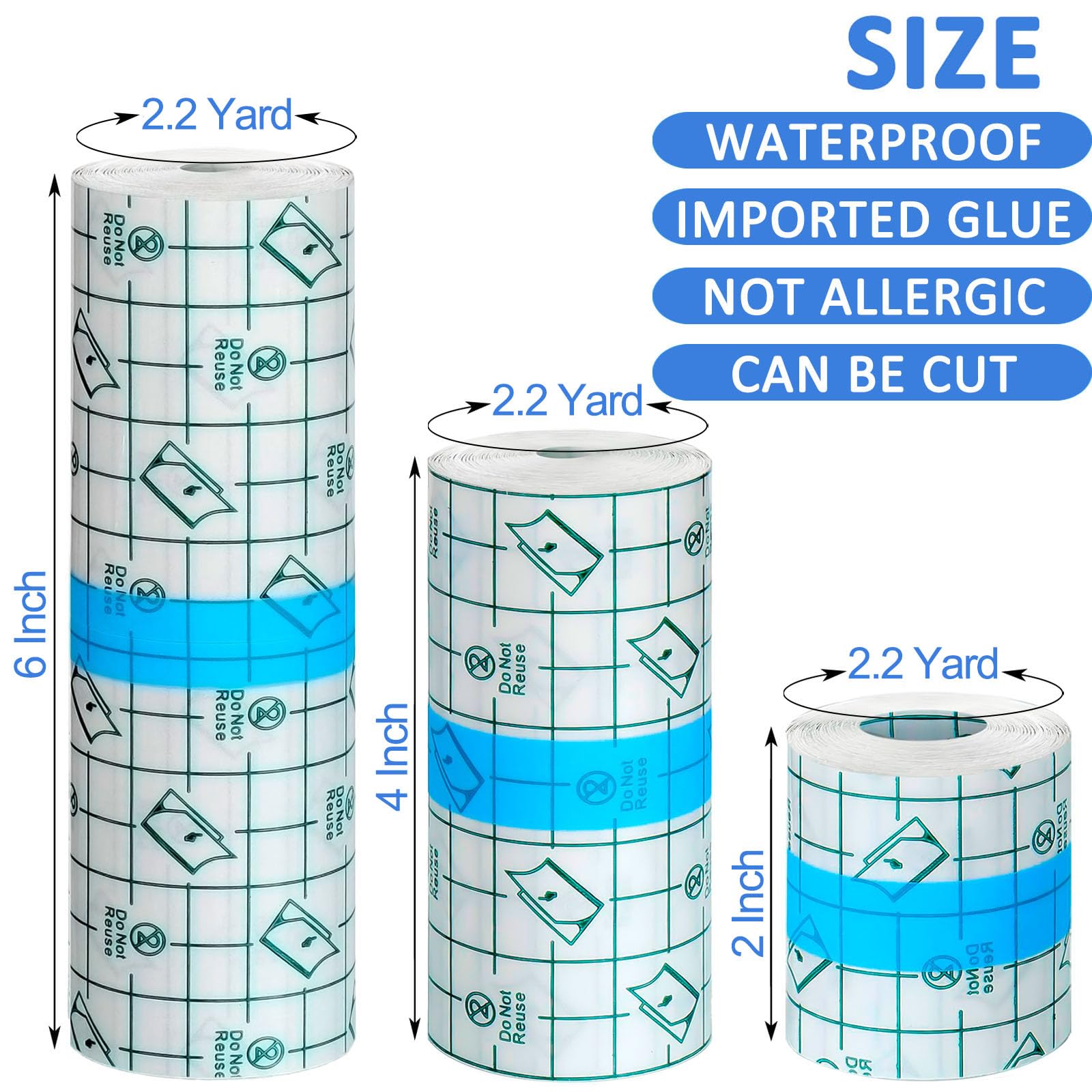 Beieverluck roll backing with grid lines for easy cutting and precise fit
