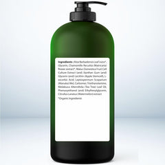Being Naturals gel texture close-up demonstrating smooth, non-greasy absorption benefit