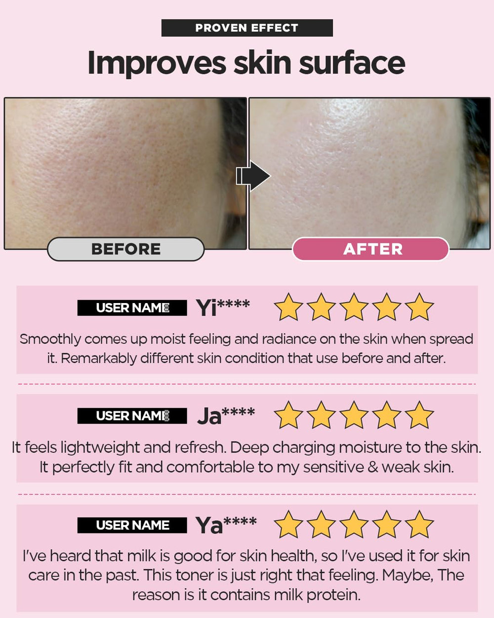 BEISIKS milky-pour texture from bottle showing lightweight hydration benefit