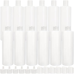 Bekith front view of 12-pack bottles showing capacity and caps, easy organization benefit