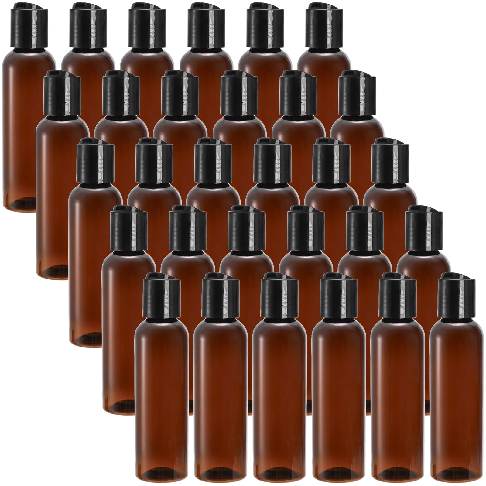 Bekith front pack showing thirty 4oz bottles for organized travel