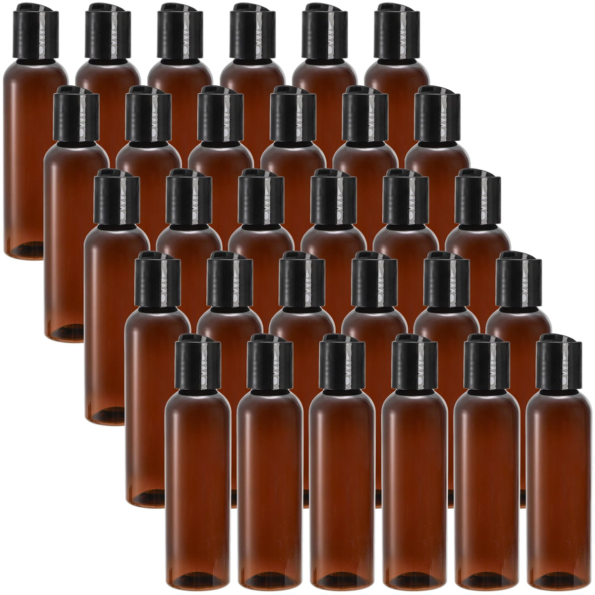 Bekith front pack showing thirty 4oz bottles for organized travel
