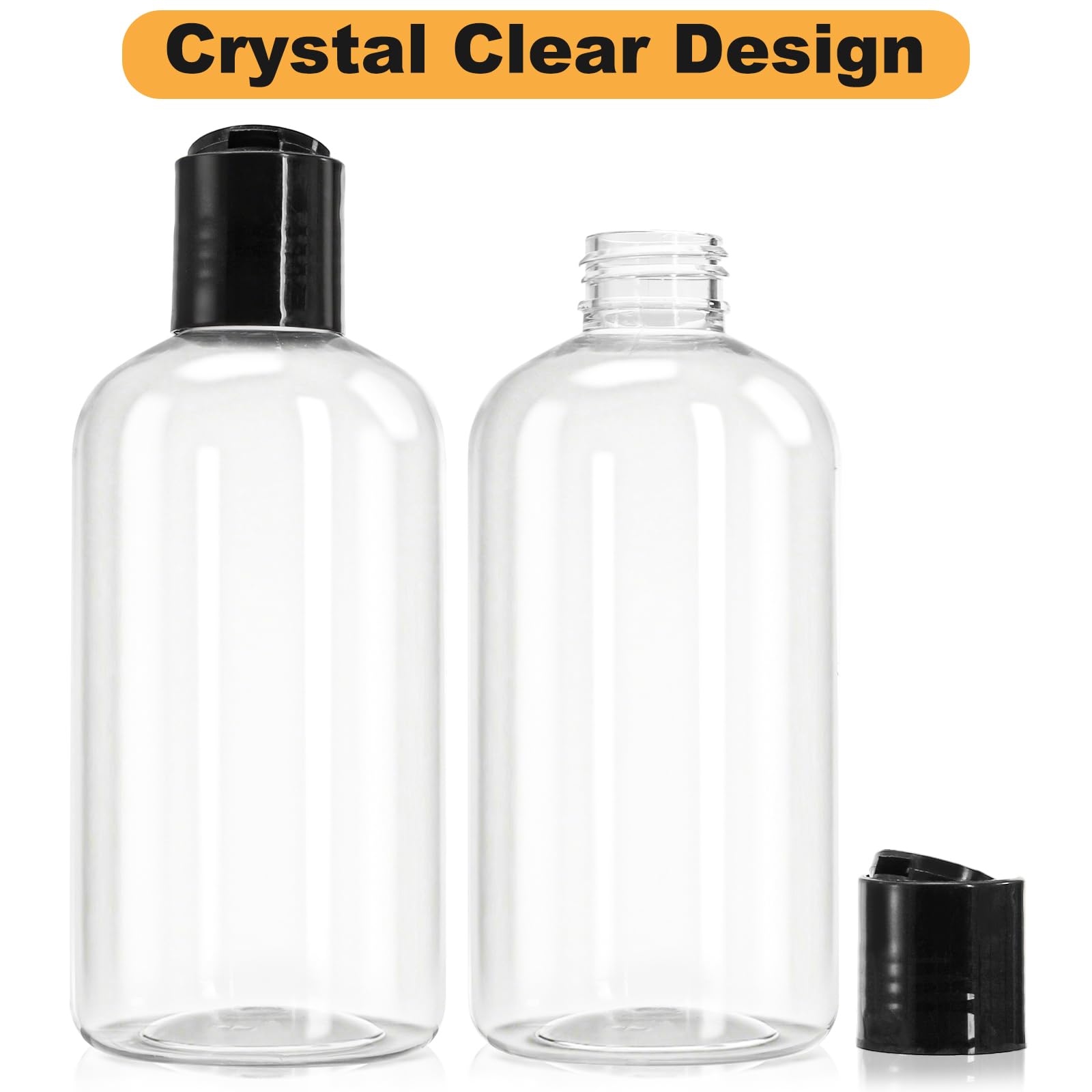 Bekith bottle dispensing lotion in shower demonstrating leak-resistant usability