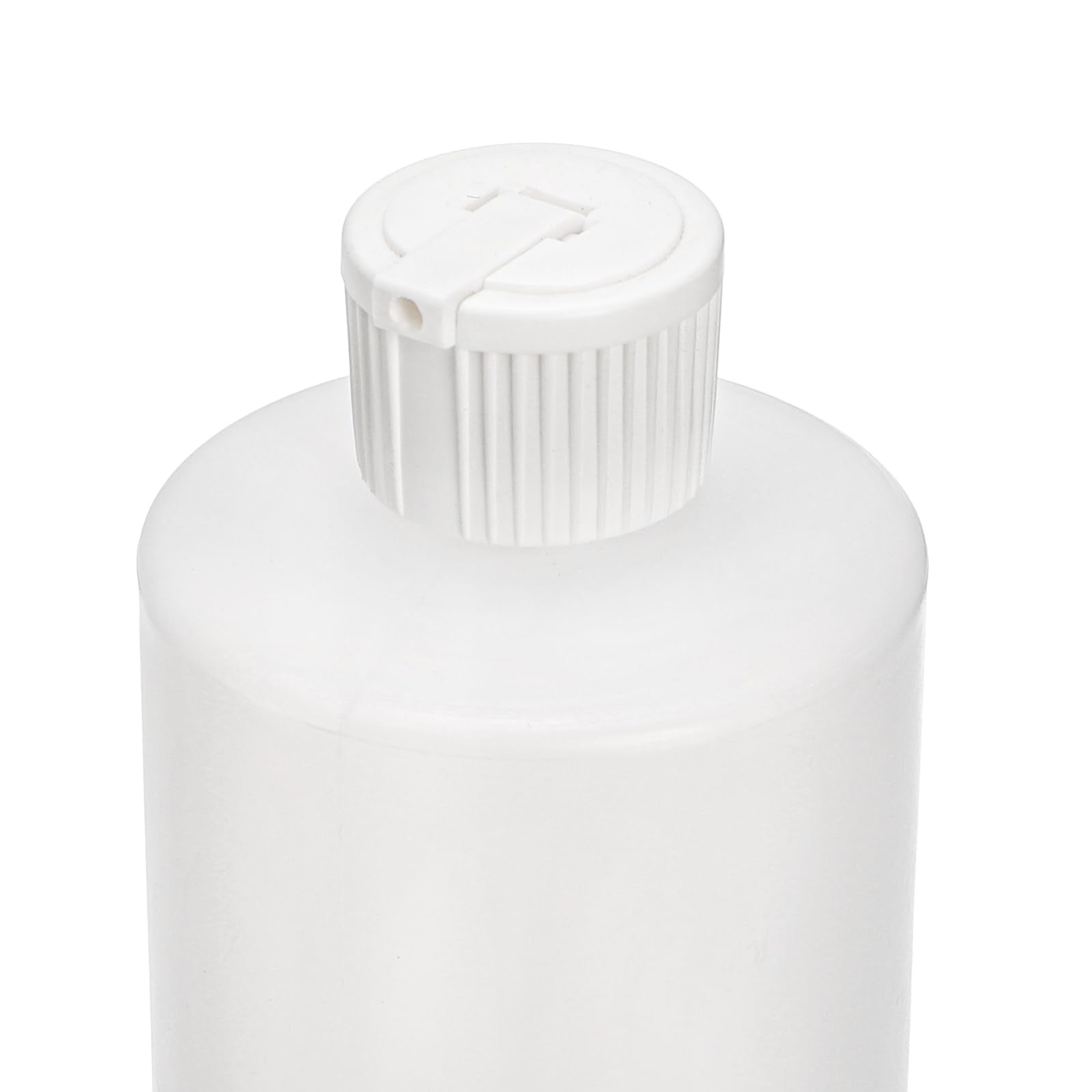 Bekith hand squeezing bottle to dispense product demonstrating precise control benefit