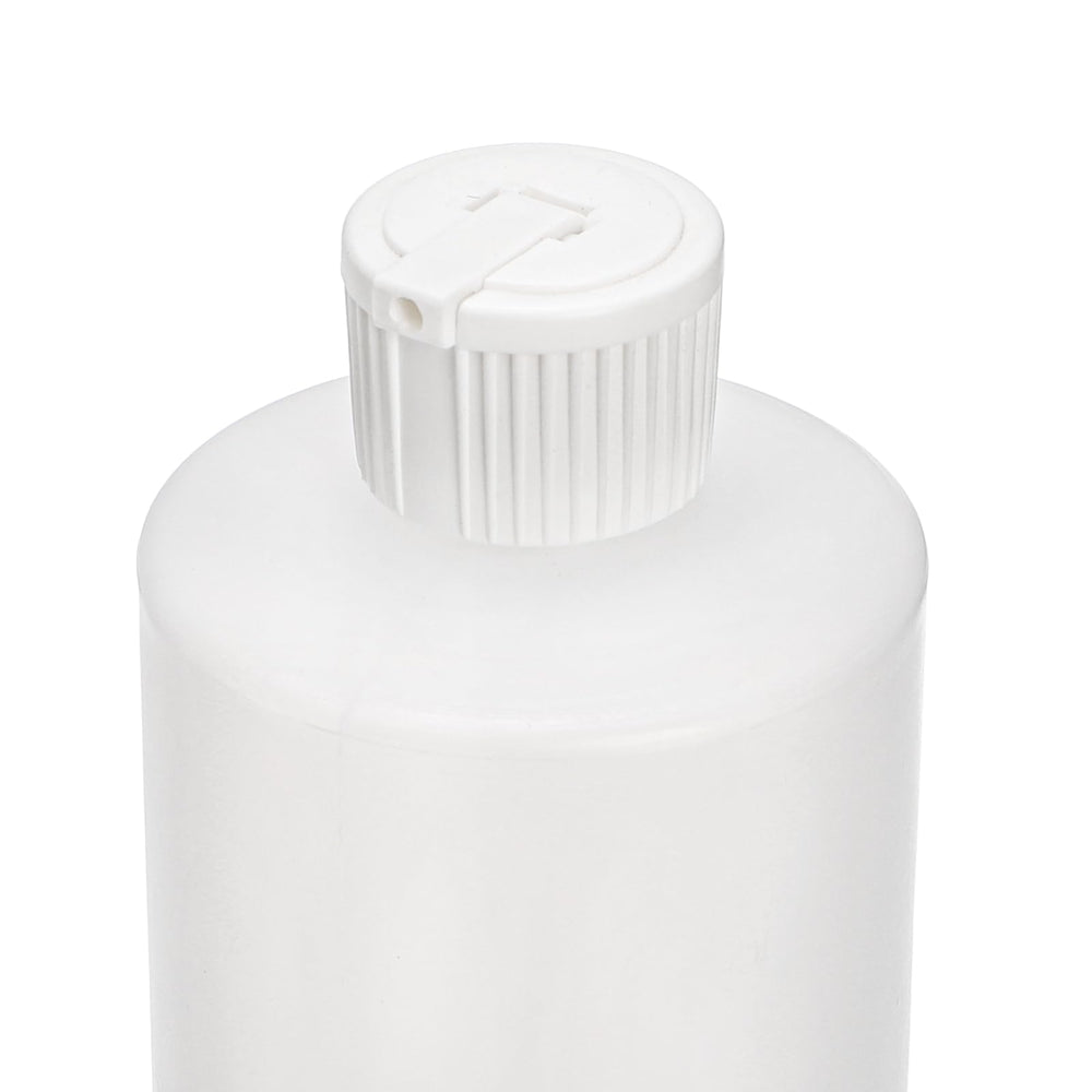 Bekith hand squeezing bottle to dispense product demonstrating precise control benefit