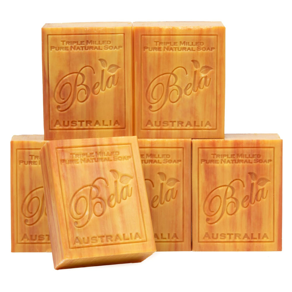 BELA front packaging showing six bars and product name, elegant gifting appeal