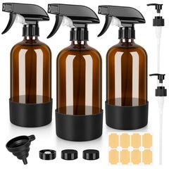 BELICOO amber glass bottle front packaging showing UV protection benefit