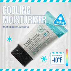 belif close-up frozen capsules visible for instant cooling effect
