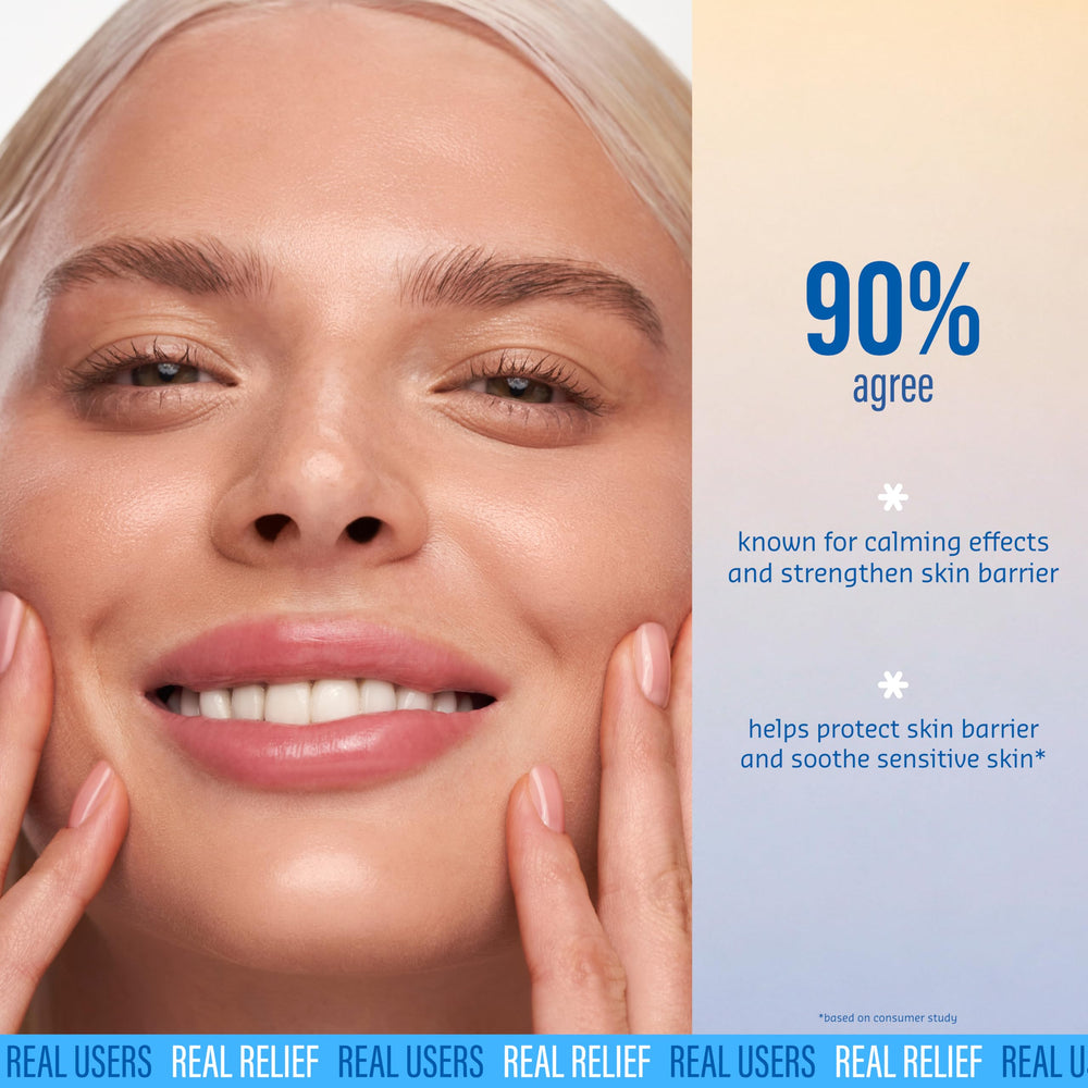 belif ingredient label highlighting panthenol and niacinamide benefits