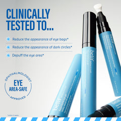 belif lightweight aqua gel texture swiped on skin showing quick-absorbing hydration